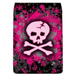 Pink Skull Star Splatter Removable Flap Cover (L)