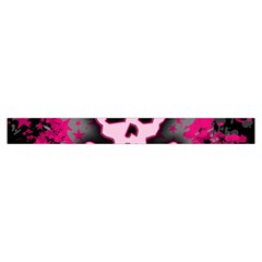 Pink Skull Star Splatter Zipper Large Tote Bag from ArtsNow.com Strap