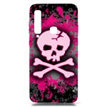 Pink Skull Star Splatter Samsung Galaxy A9 TPU UV Case