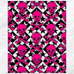 Pink Skulls & Stars Canvas 16  x 20 