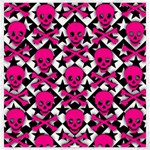 Pink Skulls & Stars Canvas 20  x 20 