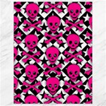 Pink Skulls & Stars Canvas 18  x 24 