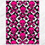 Pink Skulls & Stars Canvas 36  x 48 