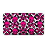 Pink Skulls & Stars Medium Bar Mat