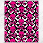 Pink Skulls & Stars Canvas 11  x 14 