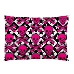 Pink Skulls & Stars Pillow Case