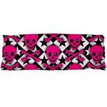 Pink Skulls & Stars Body Pillow Case Dakimakura (Two Sides)