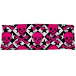 Pink Skulls & Stars Body Pillow Case Dakimakura (Two Sides)