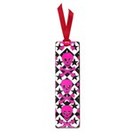 Pink Skulls & Stars Small Book Mark