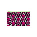 Pink Skulls & Stars Cosmetic Bag (XS)