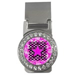 Pink Star Money Clip (CZ)