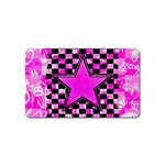 Pink Star Magnet (Name Card)