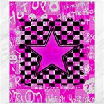 Pink Star Canvas 8  x 10 