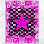 Pink Star Canvas 12  x 16 