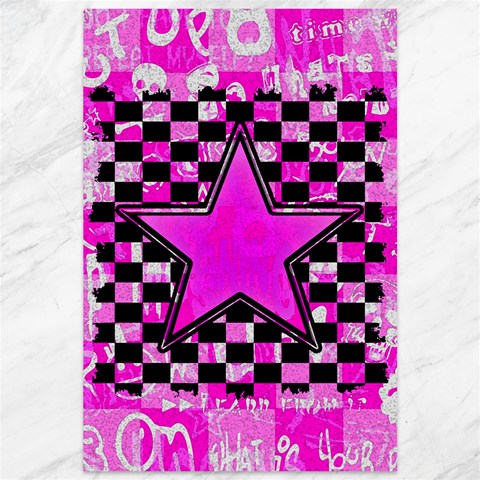 Pink Star Canvas 12  x 18  from ArtsNow.com 11.88 x17.36  Canvas - 1