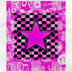 Pink Star Canvas 20  x 24 