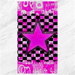 Pink Star Canvas 40  x 72 