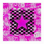 Pink Star Medium Glasses Cloth