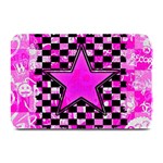 Pink Star Plate Mat