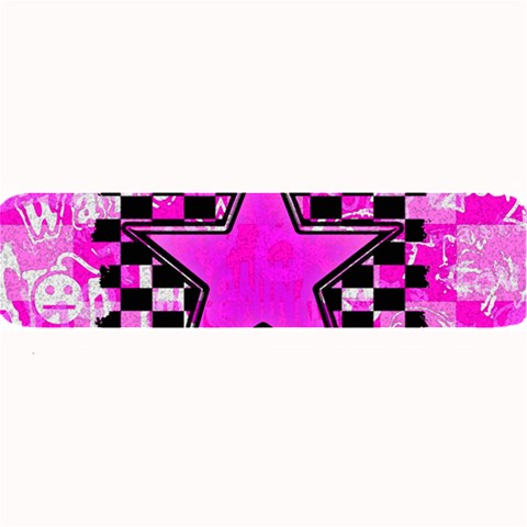 Pink Star Large Bar Mat from ArtsNow.com 32 x8.5  Bar Mat