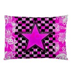 Pink Star Pillow Case