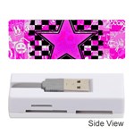 Pink Star Memory Card Reader (Stick)