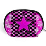 Pink Star Accessory Pouch (Medium)