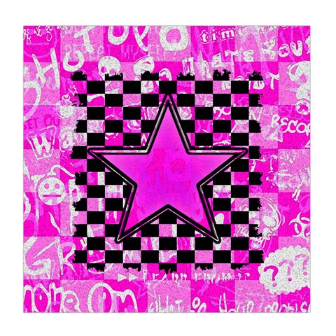Pink Star Duvet Cover (Queen Size) from ArtsNow.com Front