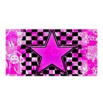 Pink Star Satin Wrap