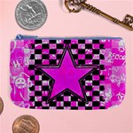 Pink Star Large Coin Purse