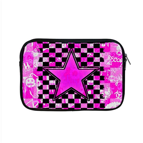 Pink Star Apple MacBook Pro 15  Zipper Case from ArtsNow.com Front