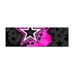 Pink Star Design Sticker Bumper (10 pack)