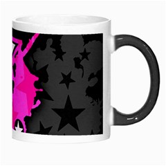 Pink Star Design Morph Mug from ArtsNow.com Right