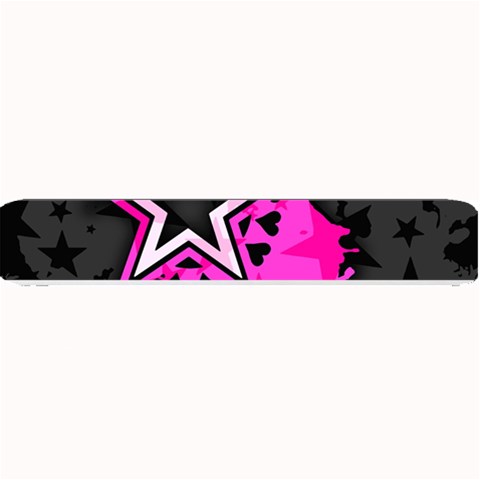 Pink Star Design Small Bar Mat from ArtsNow.com 24 x4  Bar Mat