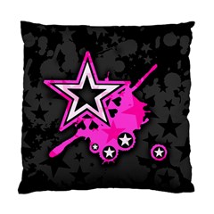 Pink Star Design Standard Cushion Case (Two Sides) from ArtsNow.com Front