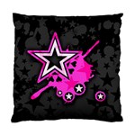 Pink Star Design Standard Cushion Case (Two Sides)
