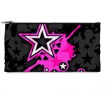 Pink Star Design Pencil Case