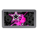 Pink Star Design Memory Card Reader (Mini)