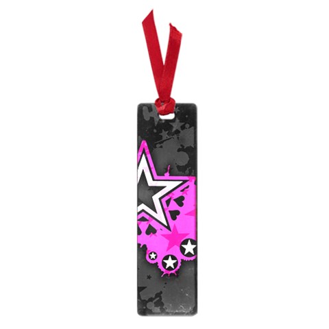 Pink Star Design Small Book Mark from ArtsNow.com Front