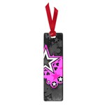 Pink Star Design Small Book Mark