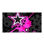 Pink Star Design Satin Wrap