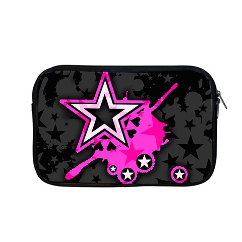 Pink Star Design Apple MacBook Pro 13  Zipper Case from ArtsNow.com Front