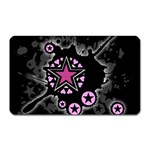 Pink Star Explosion Magnet (Rectangular)