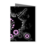 Pink Star Explosion Mini Greeting Cards (Pkg of 8)