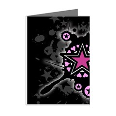 Pink Star Explosion Mini Greeting Cards (Pkg of 8) from ArtsNow.com Right