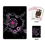 Pink Star Explosion Playing Cards Single Design (Rectangle)