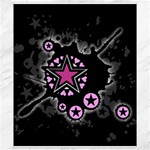 Pink Star Explosion Canvas 8  x 10 