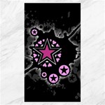 Pink Star Explosion Canvas 40  x 72 