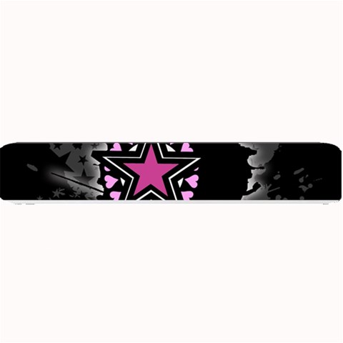 Pink Star Explosion Small Bar Mat from ArtsNow.com 24 x4  Bar Mat