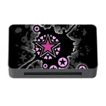 Pink Star Explosion Memory Card Reader with CF